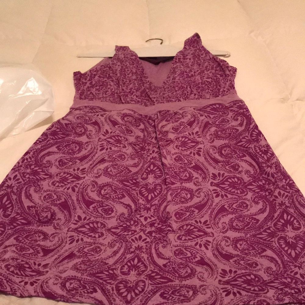 Athleta pink and purple sundress